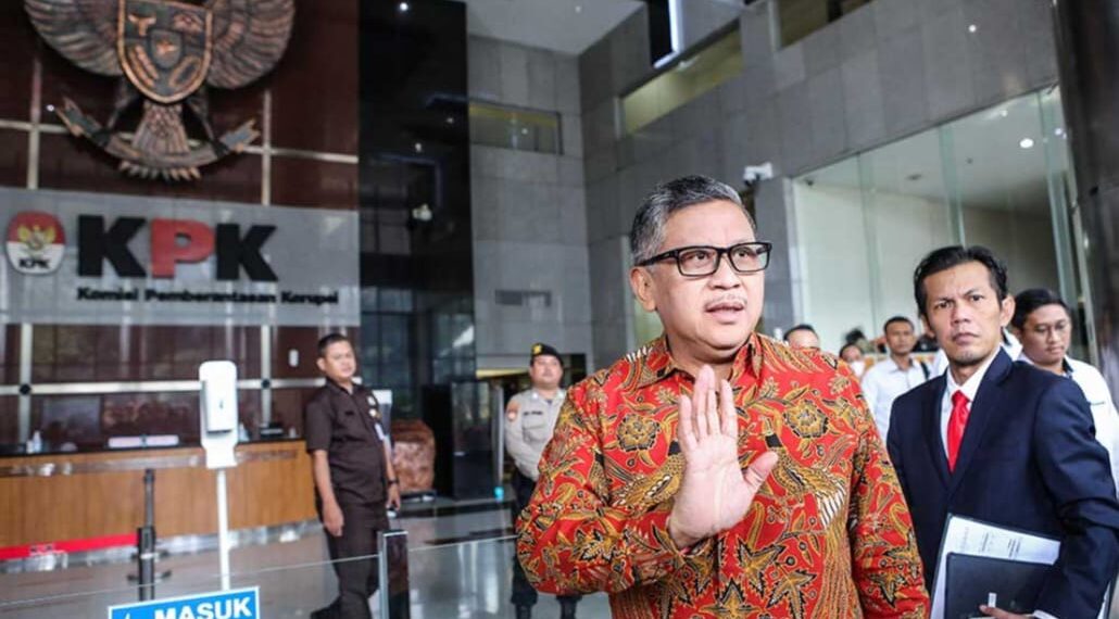 Hasto Kristiyanto saat mendatangi KPK di tahun 2024. Foto : Ist