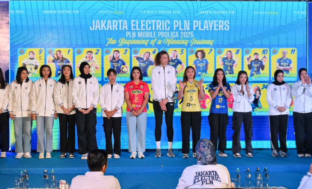 Tim bolavoli Putri Jakarta Elecric PLN. Foto : Ist