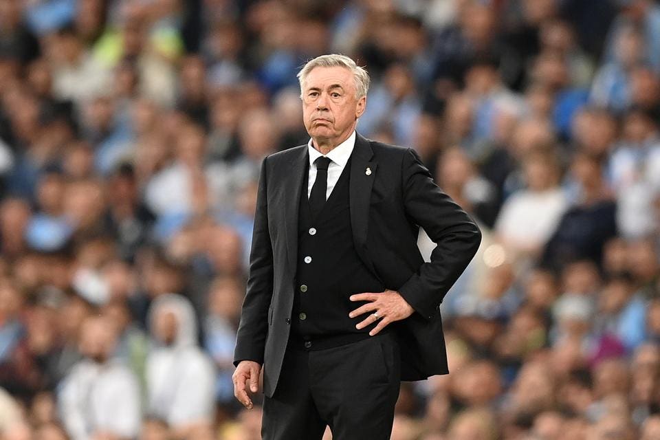 Pelatih Real Madrid Carlos Ancelotti. Foto : Ist