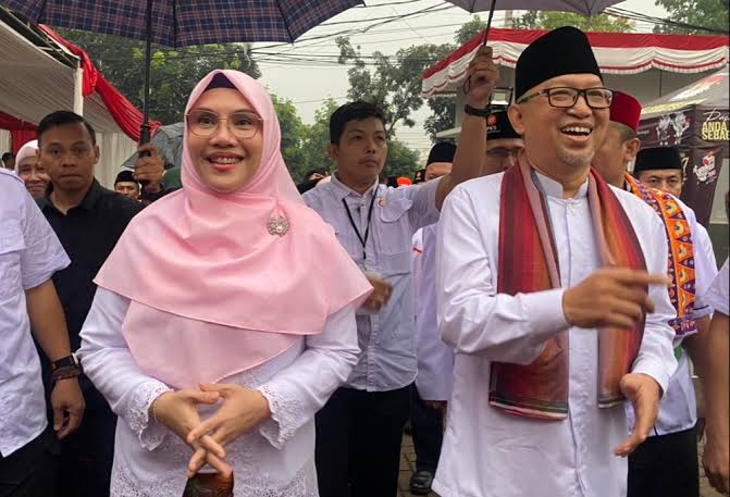 Pasangan Ruhama-Shinta akan menghadapi sidang sengketa Pilkada Tangsel di MK.