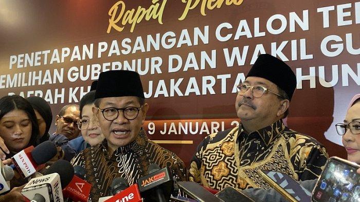 Gubernur-Wakil Gubernur terpilih Pramono Anung Rano Karno. Foto : Ist