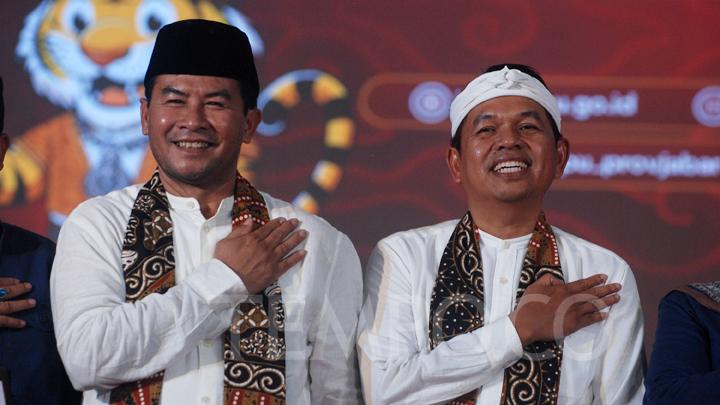 Gubernur Abar Dedi Mulyadi (kanan) dan Wakil Gubernur Erwan Setiawan (kiri). Foto : Ist