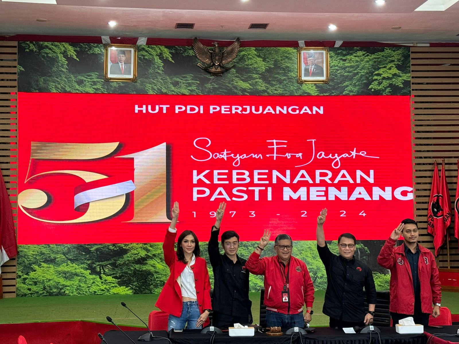 Peringatan HUT PDIP ke 51. Foto : Ist