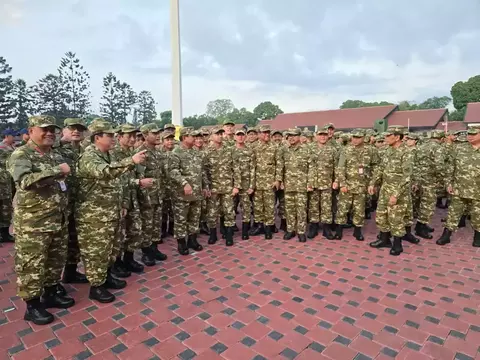 Kabinet Merah Putih saat berada di Magelang. Foto : Ist