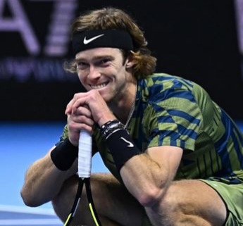 Petenis muda Andrey Rublev juara Qatar Open 2025. Foto : Ist