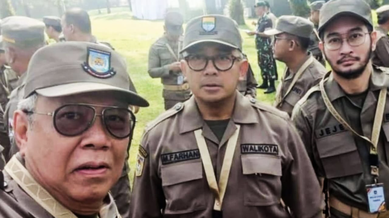 Benyamin Davnie tampak sangat antusias menjalani berbagai rankaian orientasi atau retreat bersama seluruh kepala daerah di Magelang, Jawa Tengah, mulai sejak Sabtu (21/2) lalu. ( Foto : Instagram Benyamin Davnie)