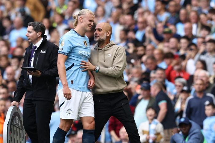 Pep Guardiola pelatih Man City. Foto : Ist