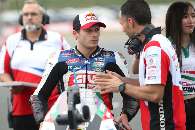 Pembalap Team Honda A. Espargaro. Foto : Ist