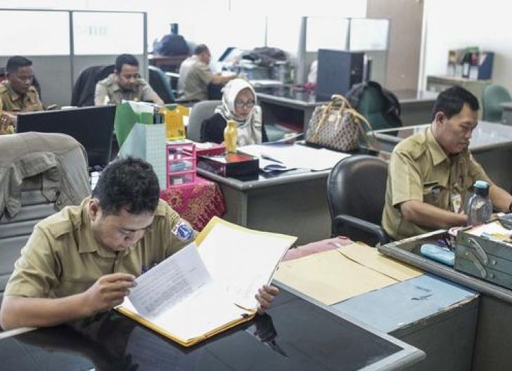 Suasana kantor di Pemerintahan. Foto : Ist