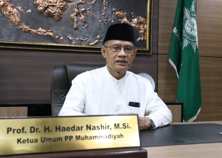 Ketum Muhammadiyah Prof. Dr. H. Haedar Nashir, M.Si. Foto : Ist