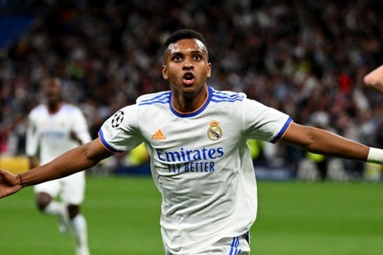 Bintang Real Madrid Rodrygo. Foto : Ist