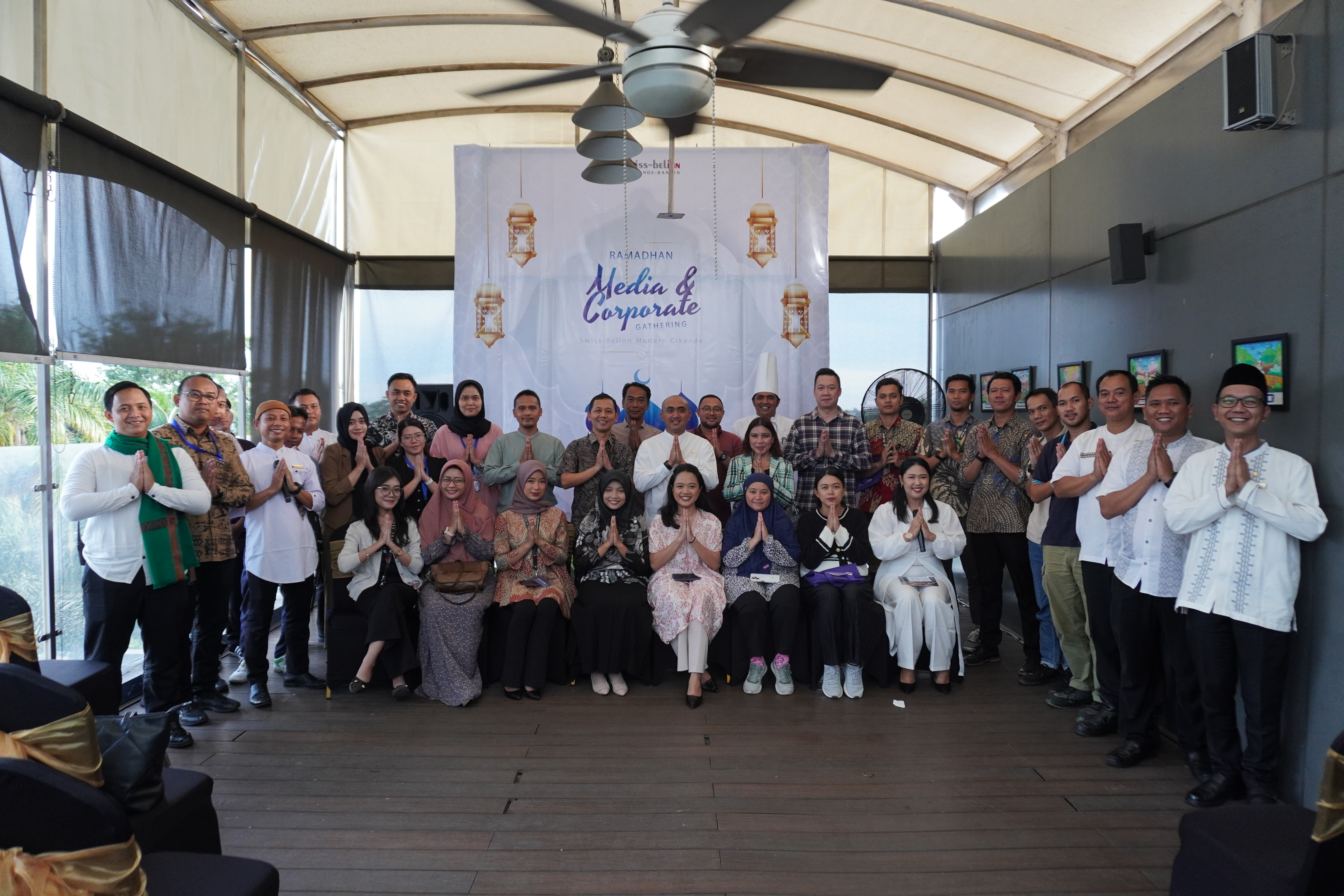 Corporate & Media Gathering dalam rangka peluncuran promo Ramadhan bertema "Ngebukber-Kampoeng Ramadhan" pada Jumat (21/2/2025). (yul)