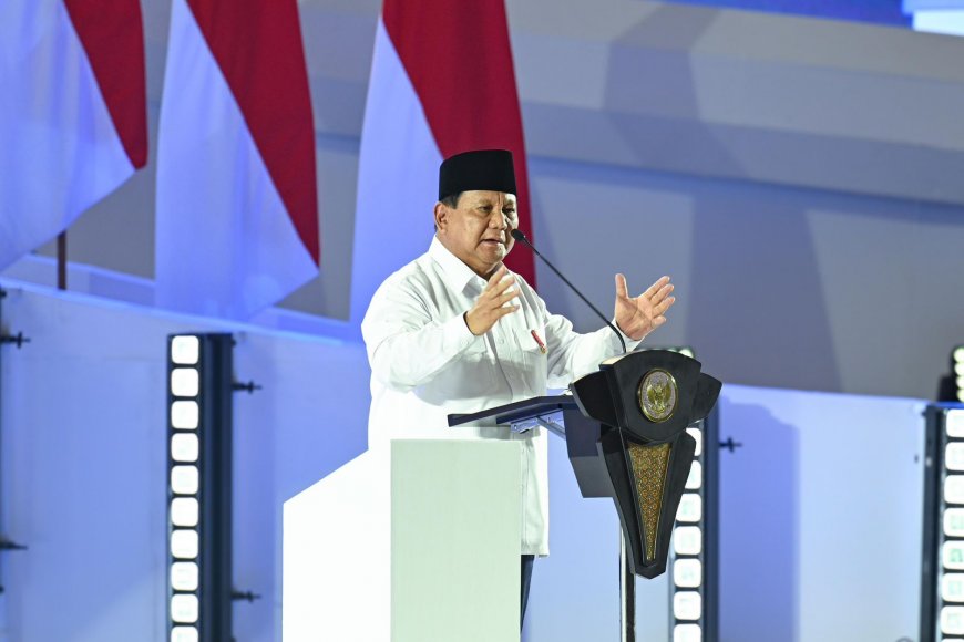 Presiden Prabowo pada Hari Guru Nasional. Foto : Ist