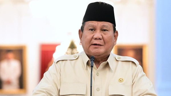 Presiden Prabowo Subianto. Foto : Ist