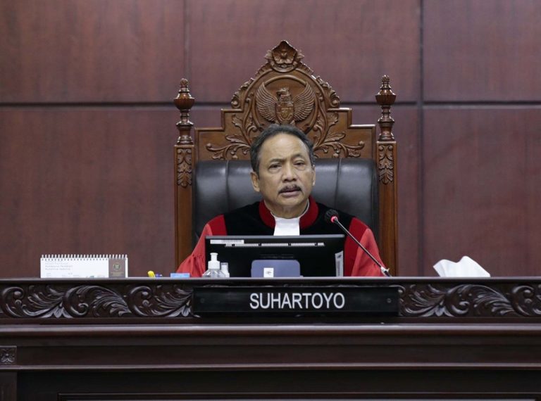 Ketua MK Suhartoyo. Foto : Ist