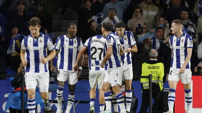 Skuad Real Sociedad. Foto : Ist