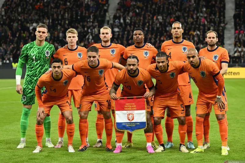 Skuad Timnas Belanda. Foto : Ist