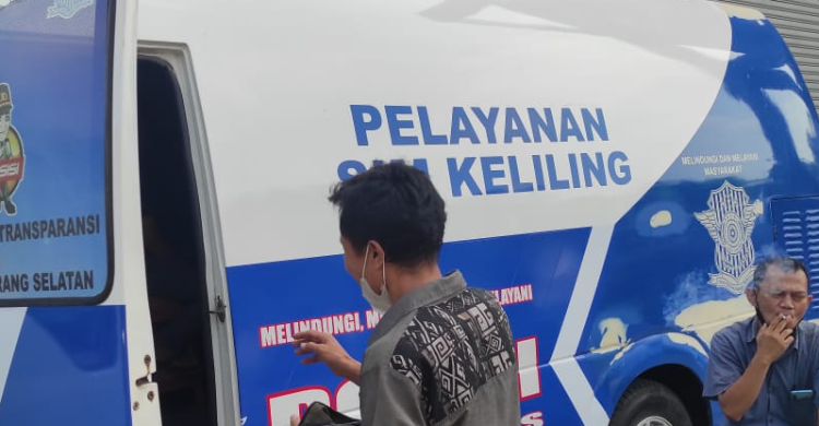 2 Lokasi SIM Keliling Tangerang Kota Rabu 23 April 2025 Foto : Ist