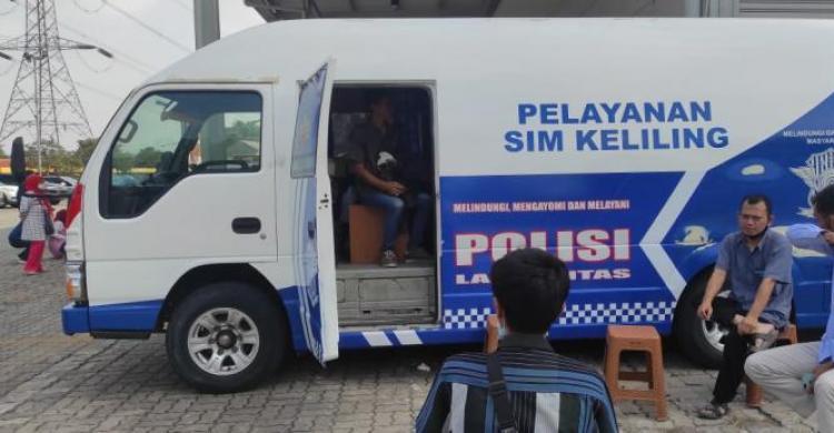 2 Lokasi SIM Keliling Tangerang Kota Selasa 06 Mei 2025 Foto : Ist