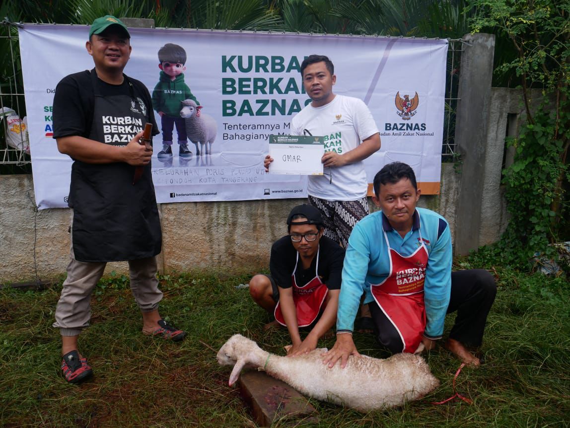 Baznas Kota Tangerang Menawarkan Layanan Paket Kurban Berkah Jelang Iduladha Foto : Ist
