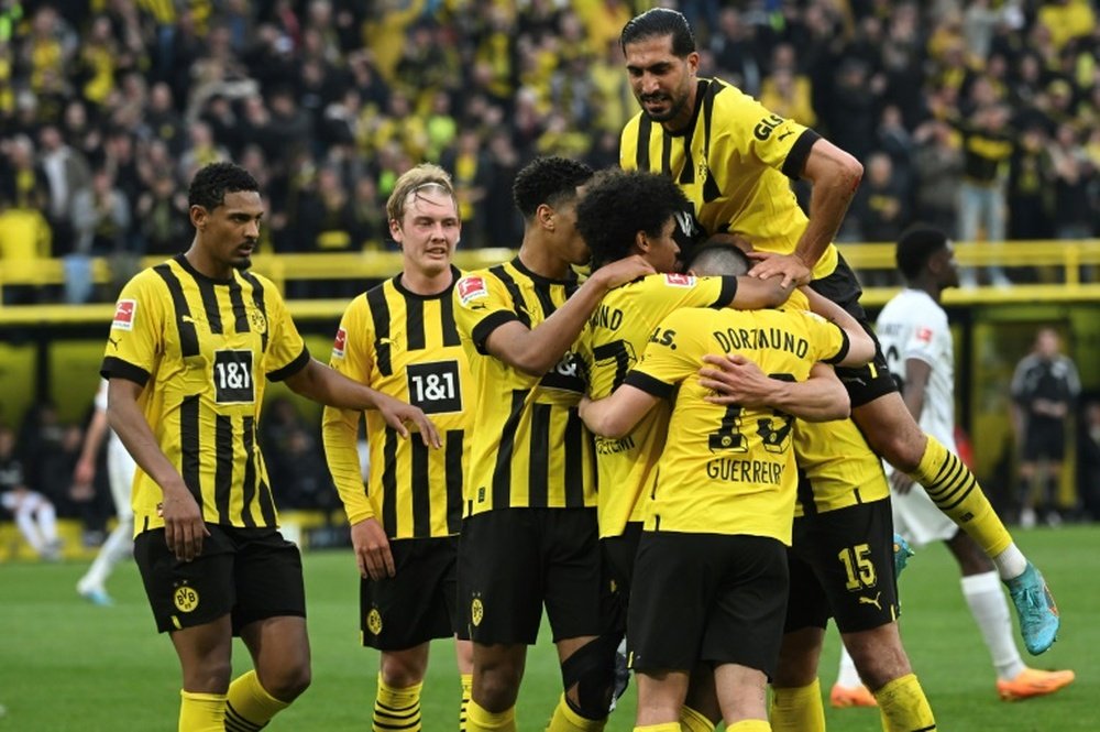 Borussia Dortmund Bandrol Serhou Guirassy Rp1,2 Triliun Skuad Borussia Dortmund. Foto : Ist