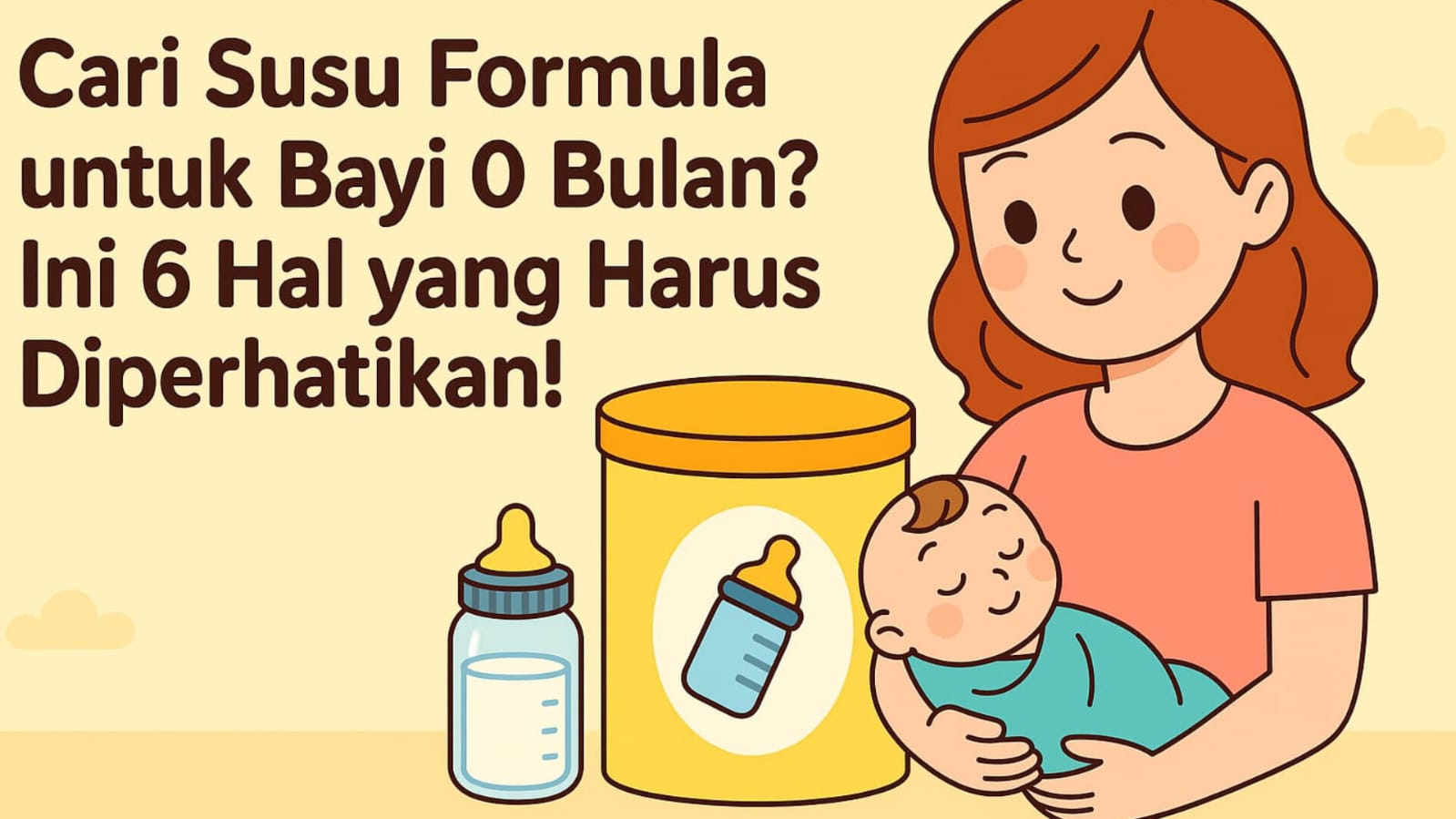 Cari Susu Formula untuk Bayi 0 Bulan? Ini 6 Hal yang Harus Diperhatikan! Tips memilih susu formula untuk bayi yang baru lahir. (dok)