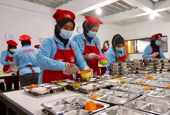 Cegah Siswa Keracunan Makanan MBG Lagi, BGN Perketat Prosedur Distribusi Salah satu dapur MBG. Foto ; Ist