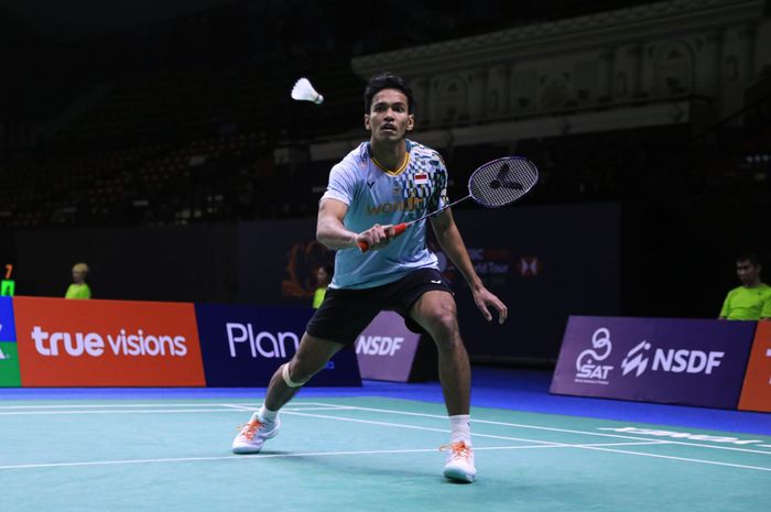 Debut Perdana Chico Di Malaysia Masters 2025 Setelah Menjadi Atlet Profesional Chico Aura Dwi Wardoyo. Foto : Ist