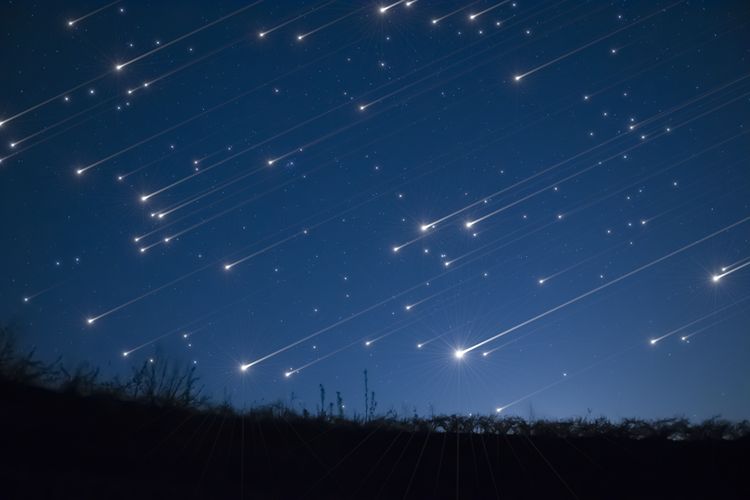 Hujan Meteor Eta Aquarids Kembali Menyapa Langit Indonesia. Catat Tanggal Dan Jamnya! Ilustrasi. Foto : Ist