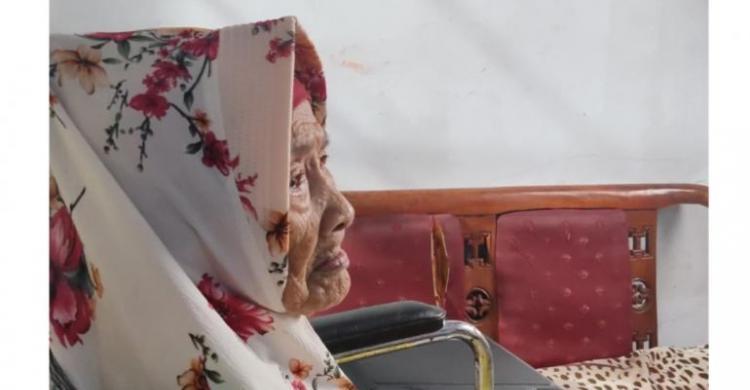 Jemaah Haji Tertua Asal Bekasi Bersiap Terbang ke Tanah Suci Jamaah asal Bekasi Nenek Sumbuk 109 tahun. Foto : Ist