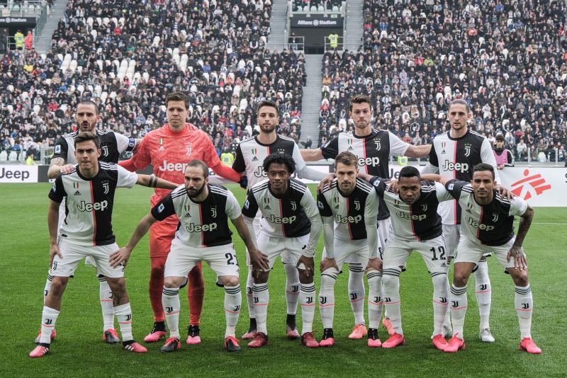 Juventus Amankan Tiket Lolos Liga Champions Skuad Juventus. Foto : Ist