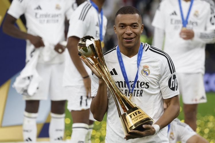 Bomber Real Madrid Kylian Mbappe. Foto : Ist