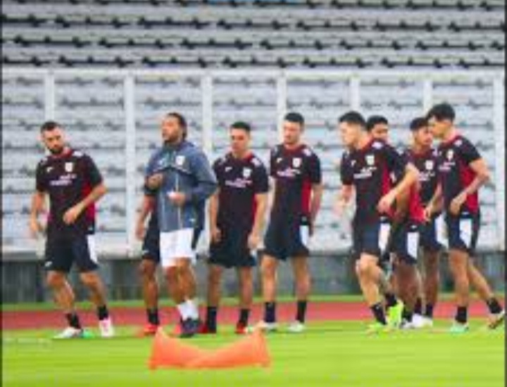 Kualifikasi Piala Dunia, Skuad Timnas Asuhan Patrick Kluivert Ngegas Latihan Skuad Timnas Garuda asuhan Patrick Kluivert. Foto : Ist