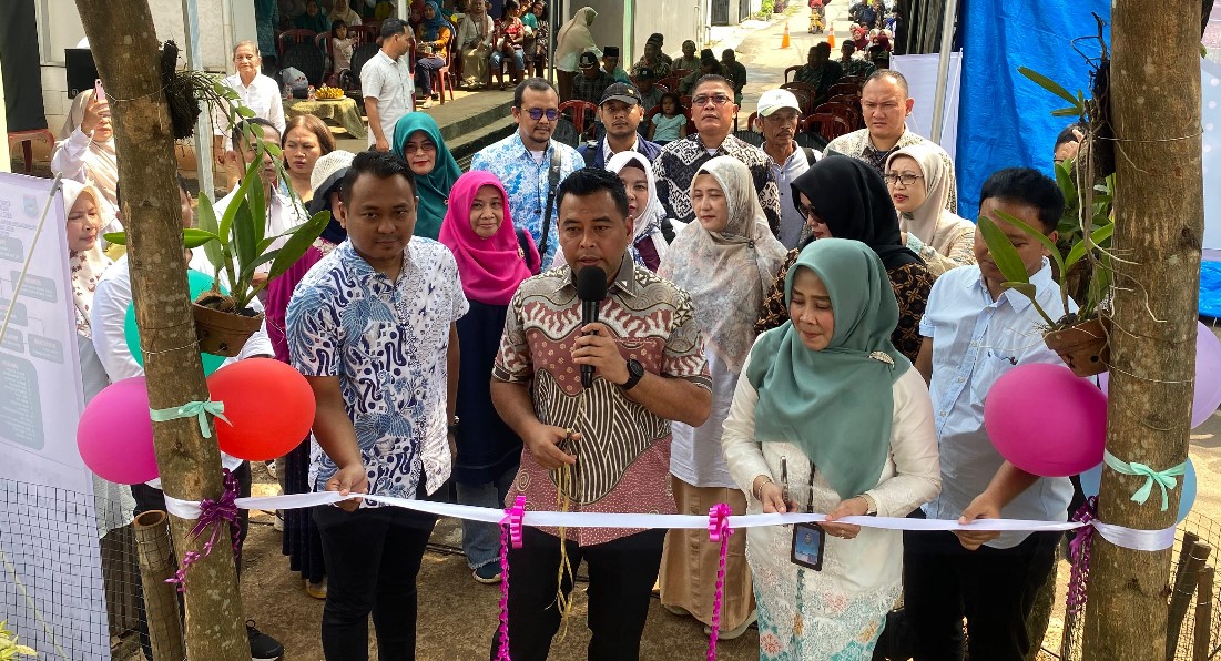 KWT Griya Tanam 09 Griya Asri Serpong Mulai Beroperasi Foto : Trisan/TP