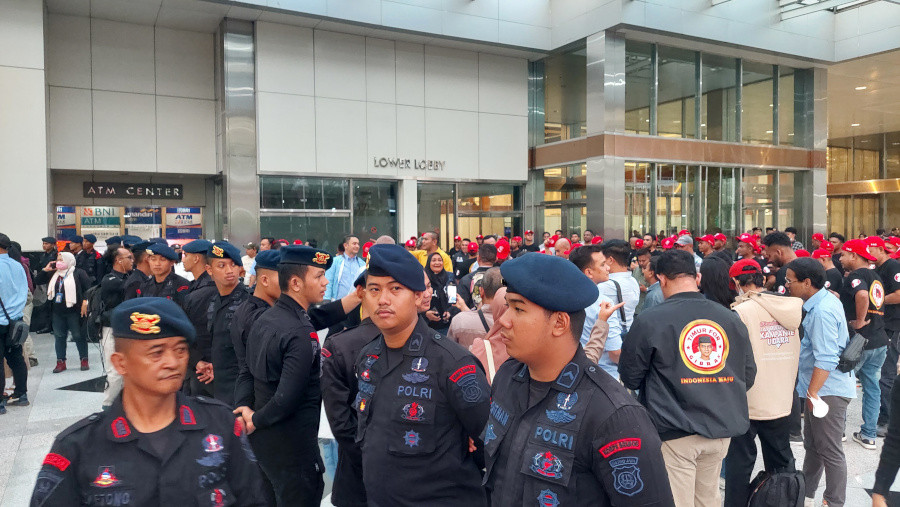 Pasukan Lengkap Disiagakan Amankan Forum OKI Di Senayan Ilustrasi. Foto : Ist