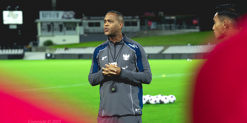 Pelatih Timnas Undonesia Patrick Kluivert. Foto : Ist