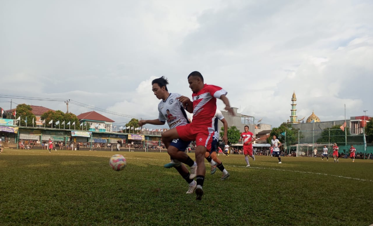 BBP Harpas dan perlawanan sengit dari Gladiator FC. (red/tangselpos.id).