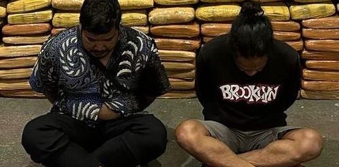 Polisi Temukan 143 Kg Ganja dalam Koper di Tangerang, Berawal dari Laporan Warga Foto : Ist