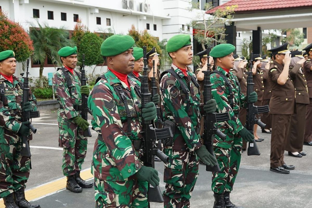 Presiden Instruksikan TNI/Polri Jaga Aset Dan Keamanan Jaksa Ilustrasi. Foto : Ist