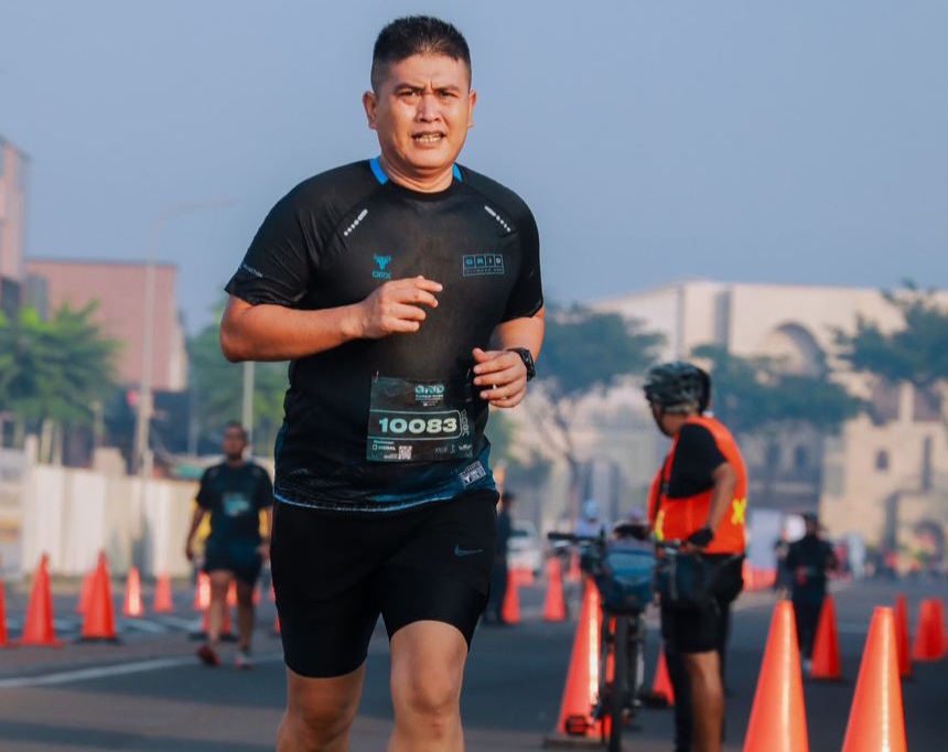 Bawa Misi Sosial, Ribuan Pelari Ramaikan GRID Cardio Rush 2025 Foto : Ist