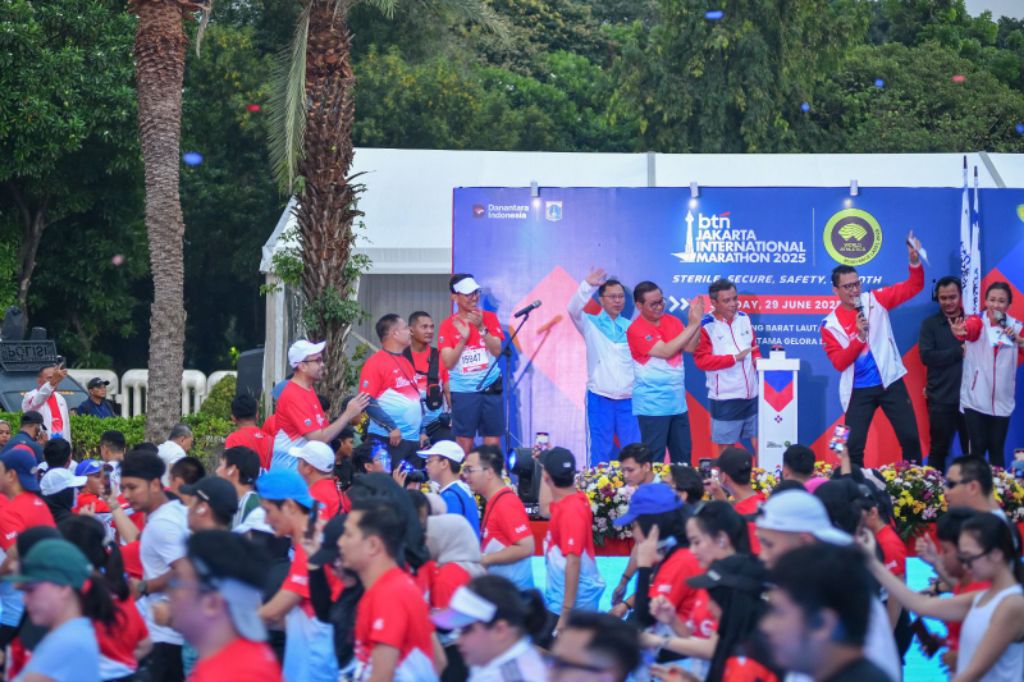 BTN Marathon 2025 sukses digelar, diikuti lebih dari 31ribu peserta dari 51 Negara. Foto : Ist