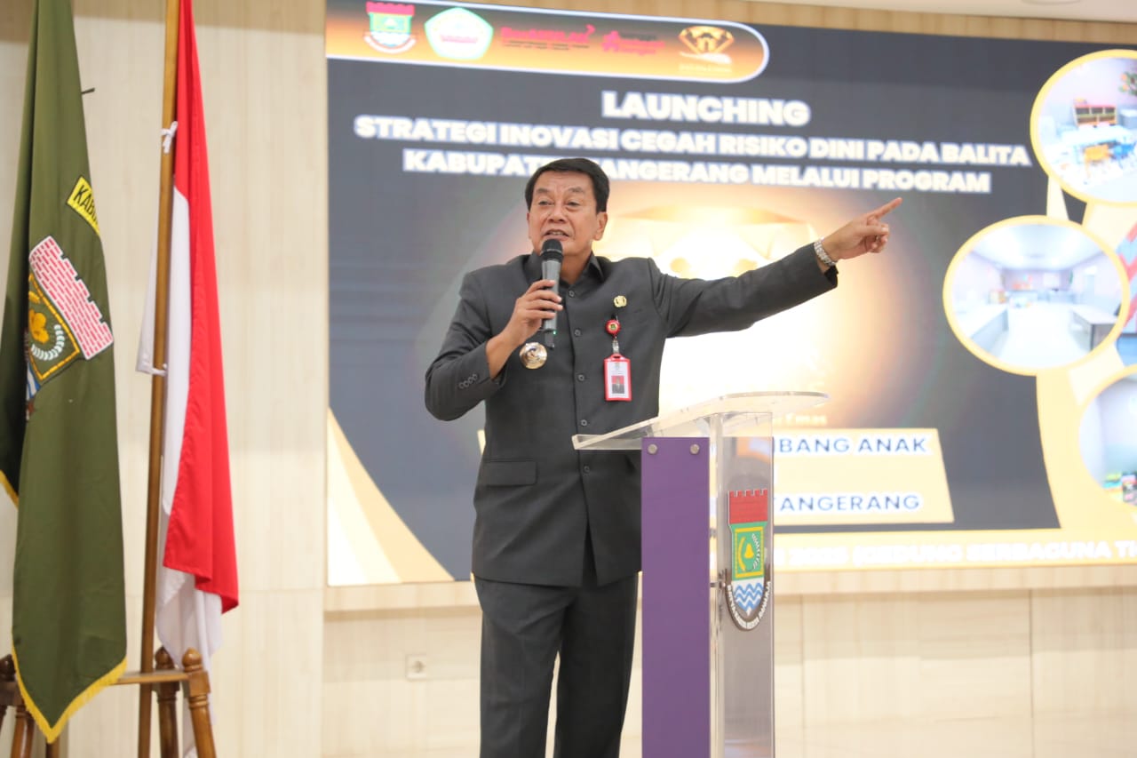 Bupati Tangerang Luncurkan Program Intan Emas Ist.