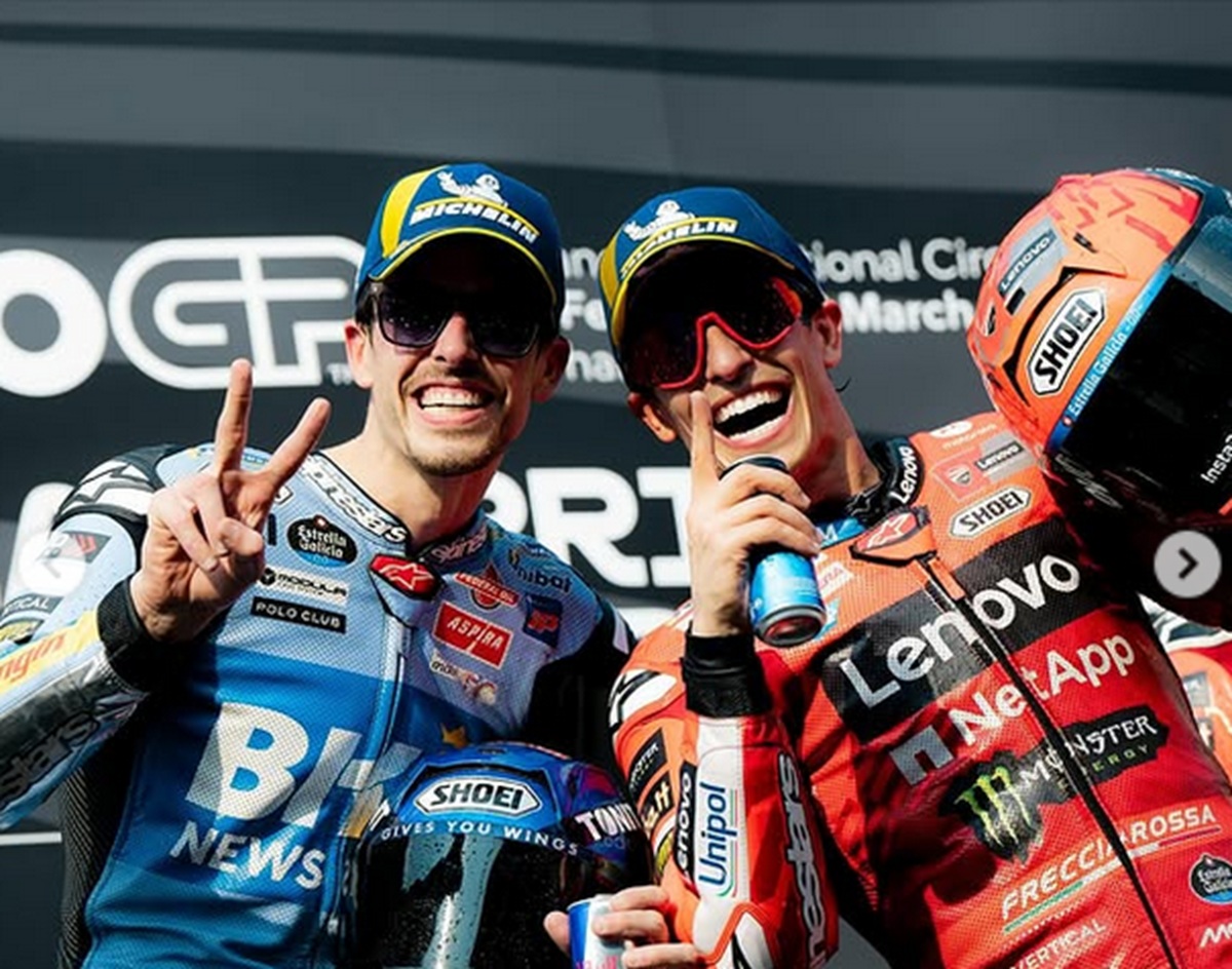 Curhat Marc Marquez Yang Pernah Diancam Mau Disantet Sesama Pembalap Pembalap MotoGP Alex Marquez dan Marc Marquez . Foto: IG