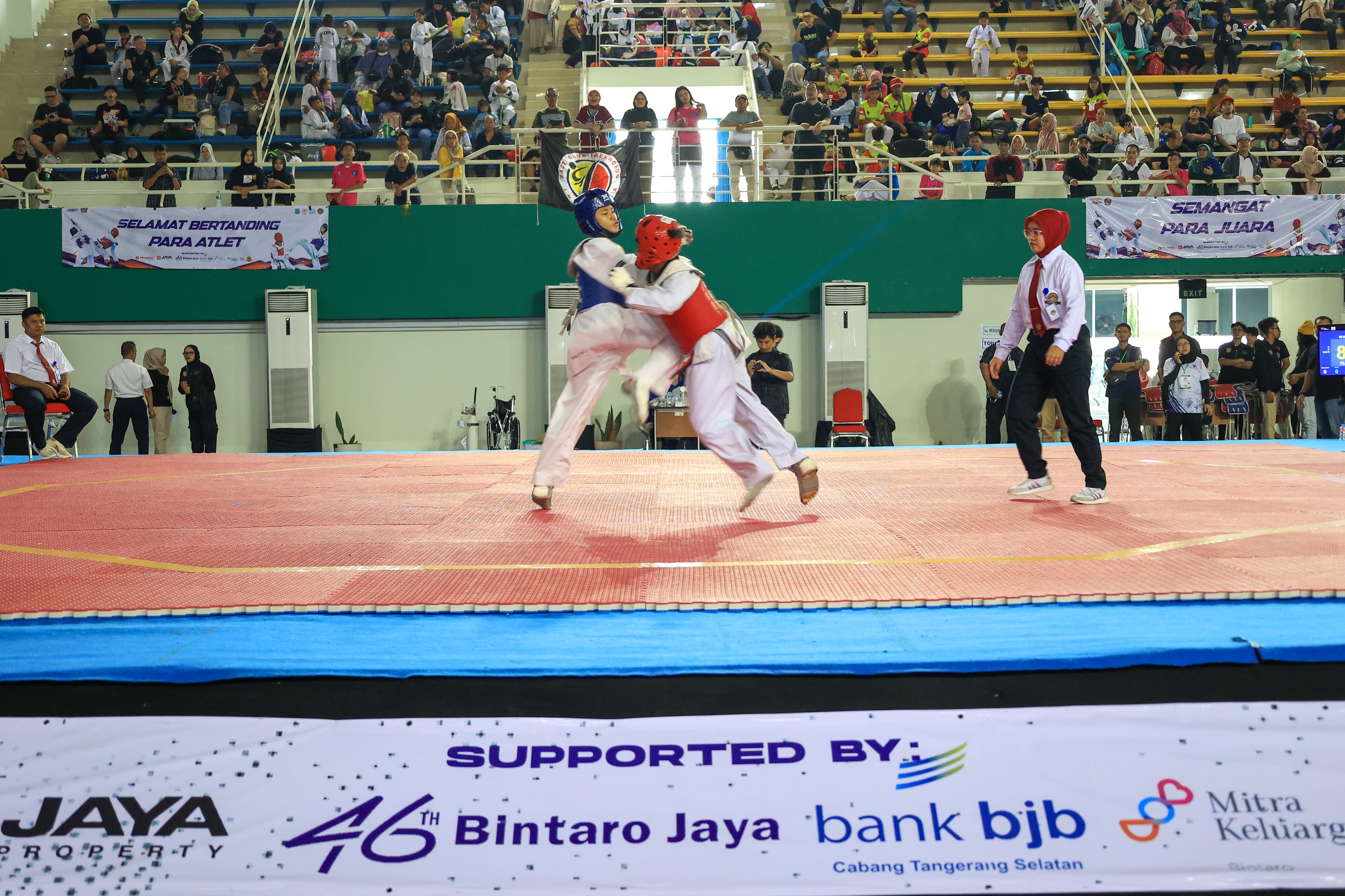 Diikuti 833 Atlet, Piala Wali Kota Tangsel Open Taekwondo Championship Resmi Digelar Piala Wali Kota Tangerang Selatan (Tangsel)-Open Taekwondo Championship 2025 resmi bergulir, Minggu (1/6). (Ist)