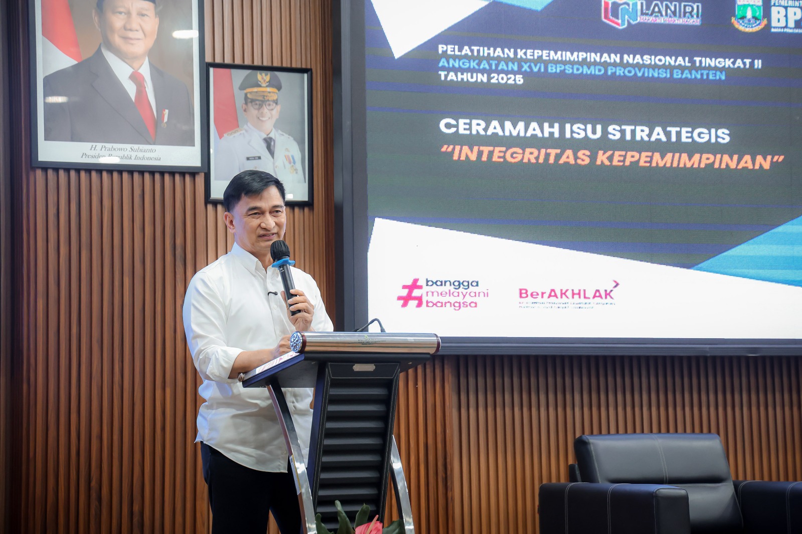 Dimyati Ingatkan Pemimpin Harus Cerdas, Berakhlak dan Komunikatif Wagub Prov Banten Dimyati Natakusumah. Foto : Ist