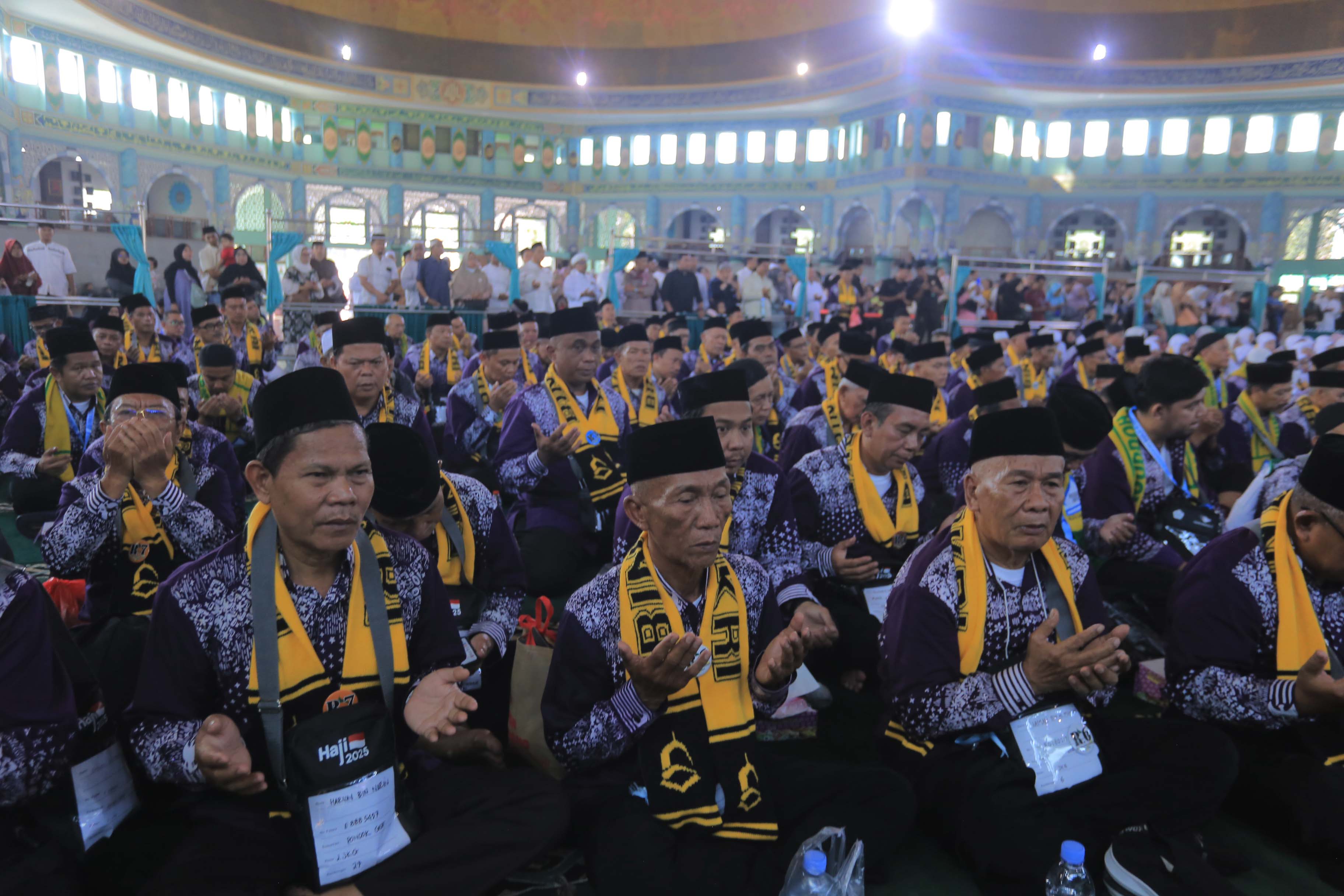 ILUSTRASI: Jemaah haji Kota Tangerang.