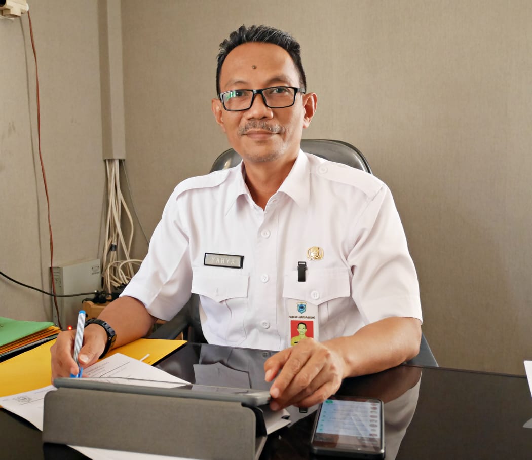 Empat Aset Tanah Milik Pemkab Pandeglang Senilai Rp 6,12 Dikuasai Pihak Ketiga Yahya Gunawan Kasbin, Kepala BPKD Kabupaten Pandeglang.(Ari Supriadi-tangselpos.id)