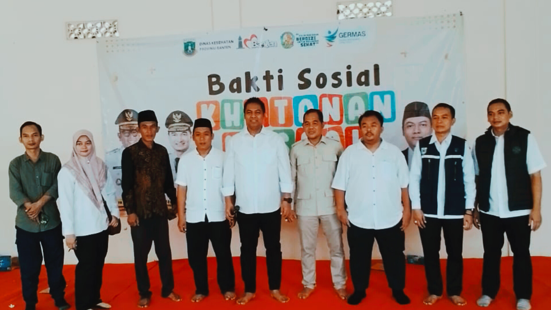 Khitanan massal bagi 40 anak di Dapil 5 yang dilaksanakan di Rumah Aspirasi Tb Udi Juhdi, di Kecamatan Pagelaran, Rabu (11/6/2025).(Istimewa)