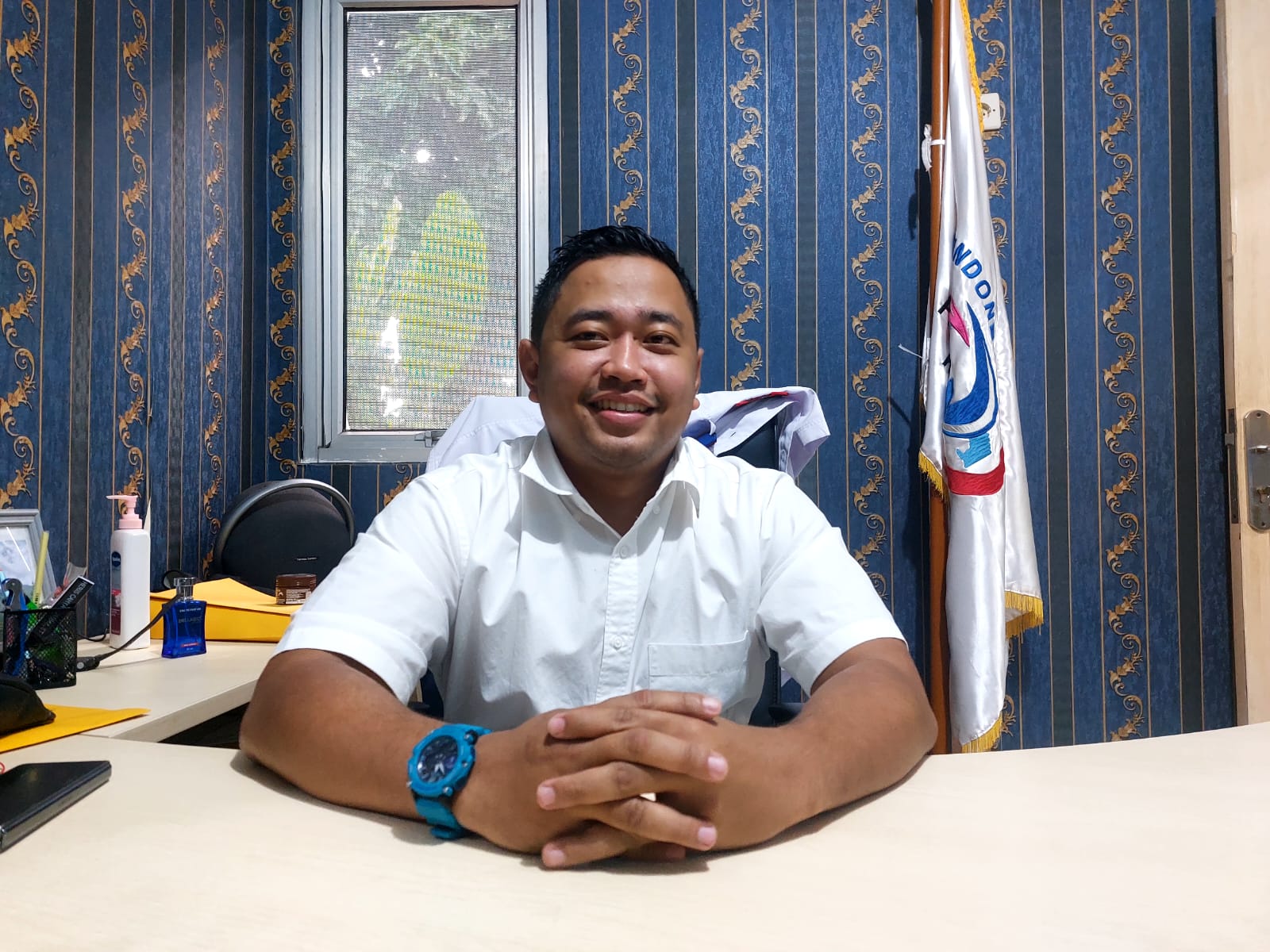 UJI. Kepala UPT PKB Dishub Tangsel, Heris Cahya Kusuma, Rabu (4/6). Foto: Ist