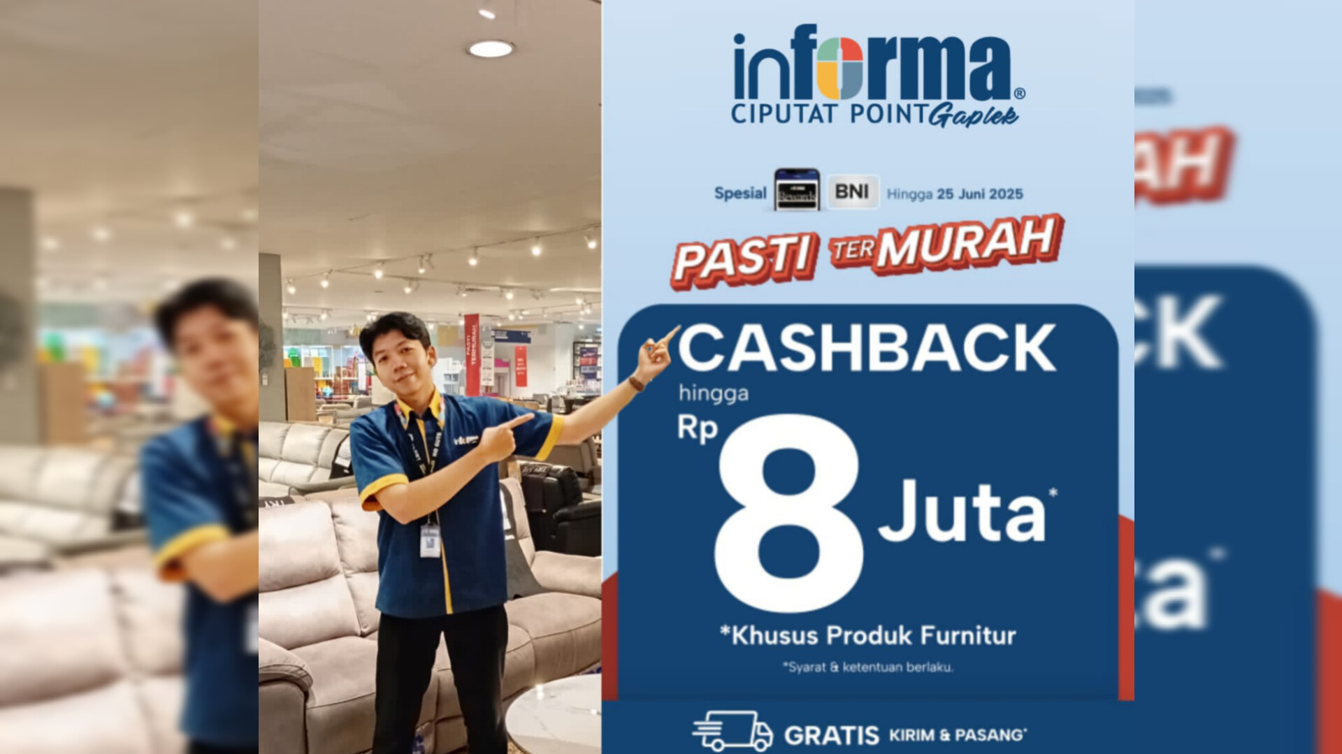 INFORMA Tawarkan Promo “Pasti Termurah” dengan Ekstra Diskon hingga 20 Persen Promo spesial bertajuk “Pasti Termurah”. (Ist)